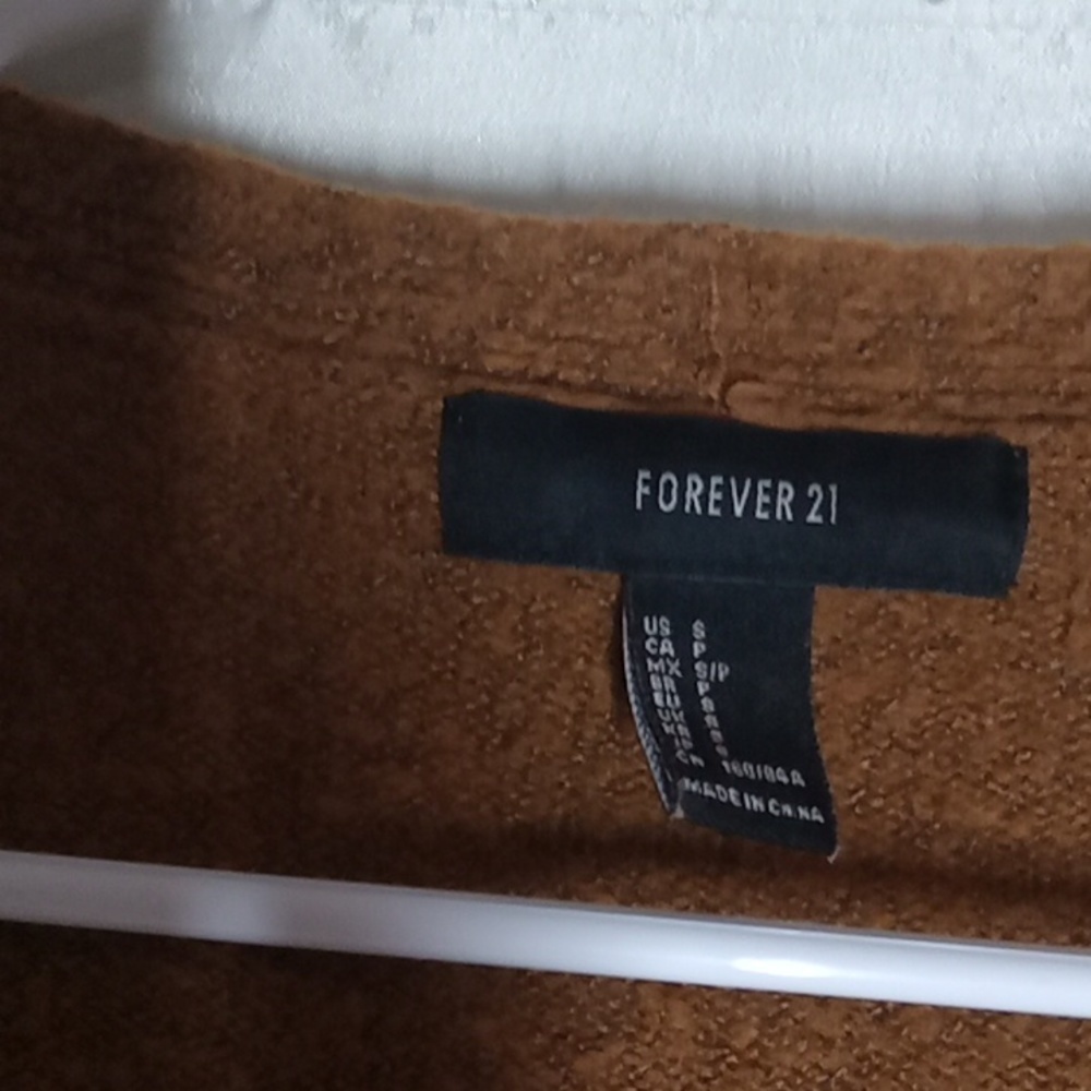 Forever 21 women's sweater duster small Y2k - Picture 4 of 8